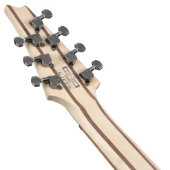 Ibanez RGMS7PB 7-String Electric Guitar with Poplar Burl Top and Jatoba Fretboard - Cosmic Blue Star Burst