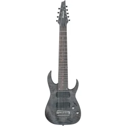 Ibanez RG9PB 9 String Electric Guitar - Transparent Gray Flat