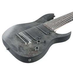 Ibanez RG9PB 9 String Electric Guitar - Transparent Gray Flat