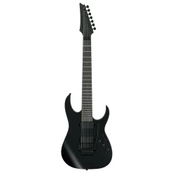 Ibanez RGRB720 7-String Electric Guitar with Ebony Fretboard - Black Flat