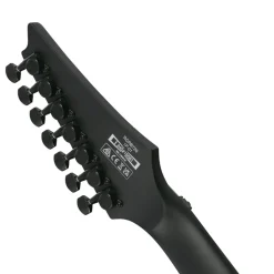 Ibanez RGRB720 7-String Electric Guitar with Ebony Fretboard - Black Flat