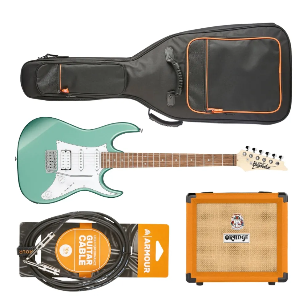 Ibanez RX40MGN Guitar Pack w/ Crush & Accessories - Metallic Light Green