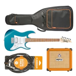 Ibanez RX40MLB Guitar Pack w/ Crush & Accessories - Metallic Light Blue