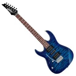 Ibanez RX70QAL Left Handed - Transparent Blue Burst