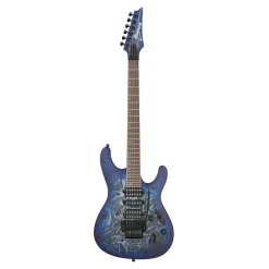 Ibanez S770CZM Electric Guitar Cosmic Blue Frozen Matte