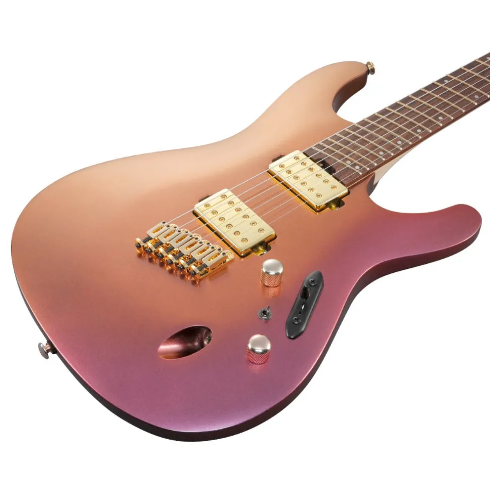 Ibanez SML721 Electric Guitar - Rose Gold Chameleon