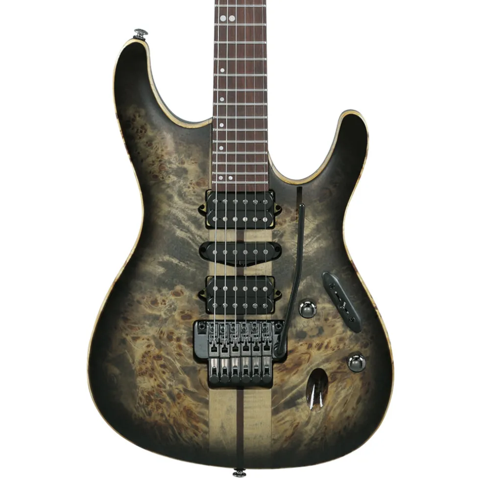 Ibanez S1070PBZCKB Electric Guitar Charcoal Black Burst