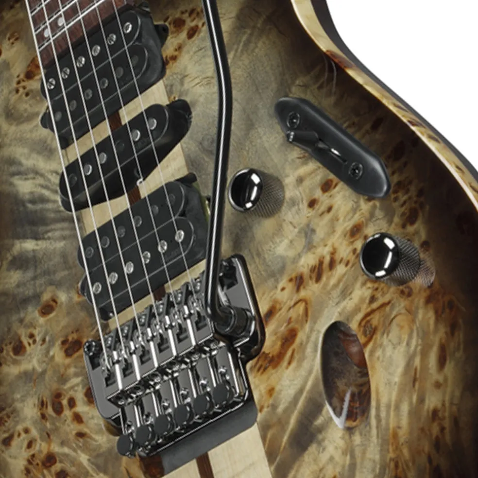 Ibanez S1070PBZCKB Electric Guitar Charcoal Black Burst