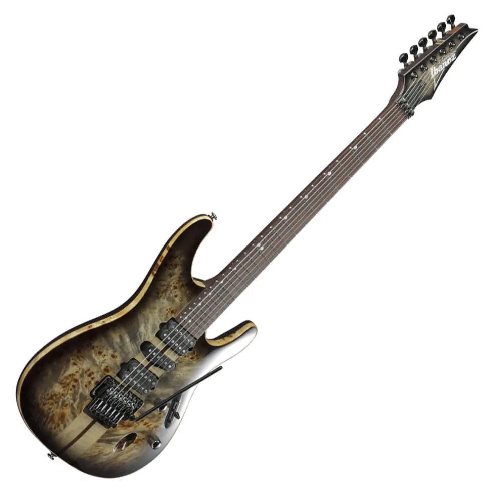 Ibanez S1070PBZCKB Electric Guitar Charcoal Black Burst