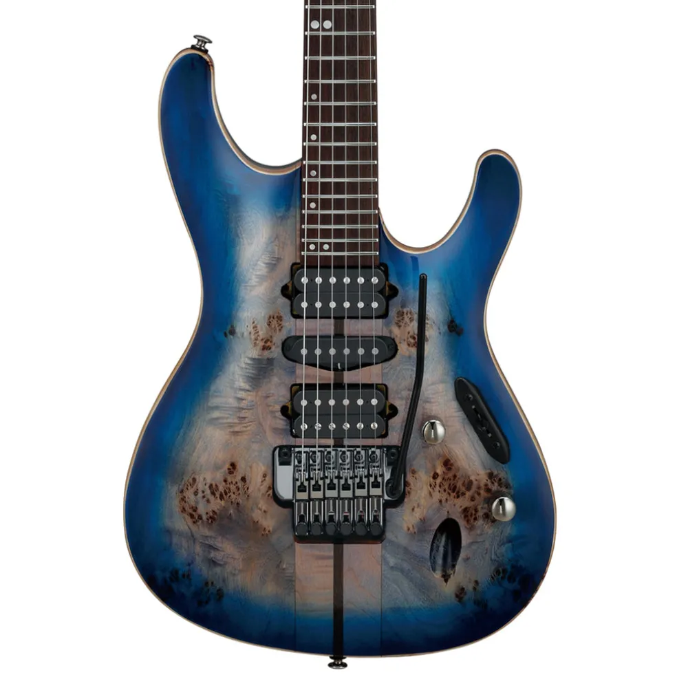 Ibanez S1070PBZCLB Electric Guitar Cerulean Blue Burst