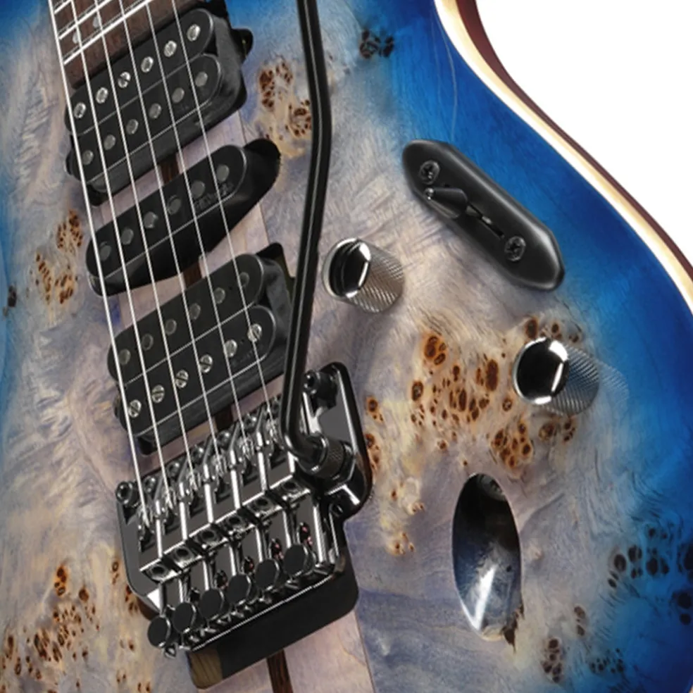 Ibanez S1070PBZCLB Electric Guitar Cerulean Blue Burst