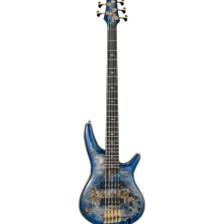Ibanez SR2605 5 String Bass - Cerulean Blue Burst
