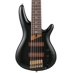 Ibanez SR3506 Prestige 6-String Bass Alder Body and Case - Black