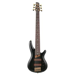 Ibanez SR3506 Prestige 6-String Bass Alder Body and Case - Black