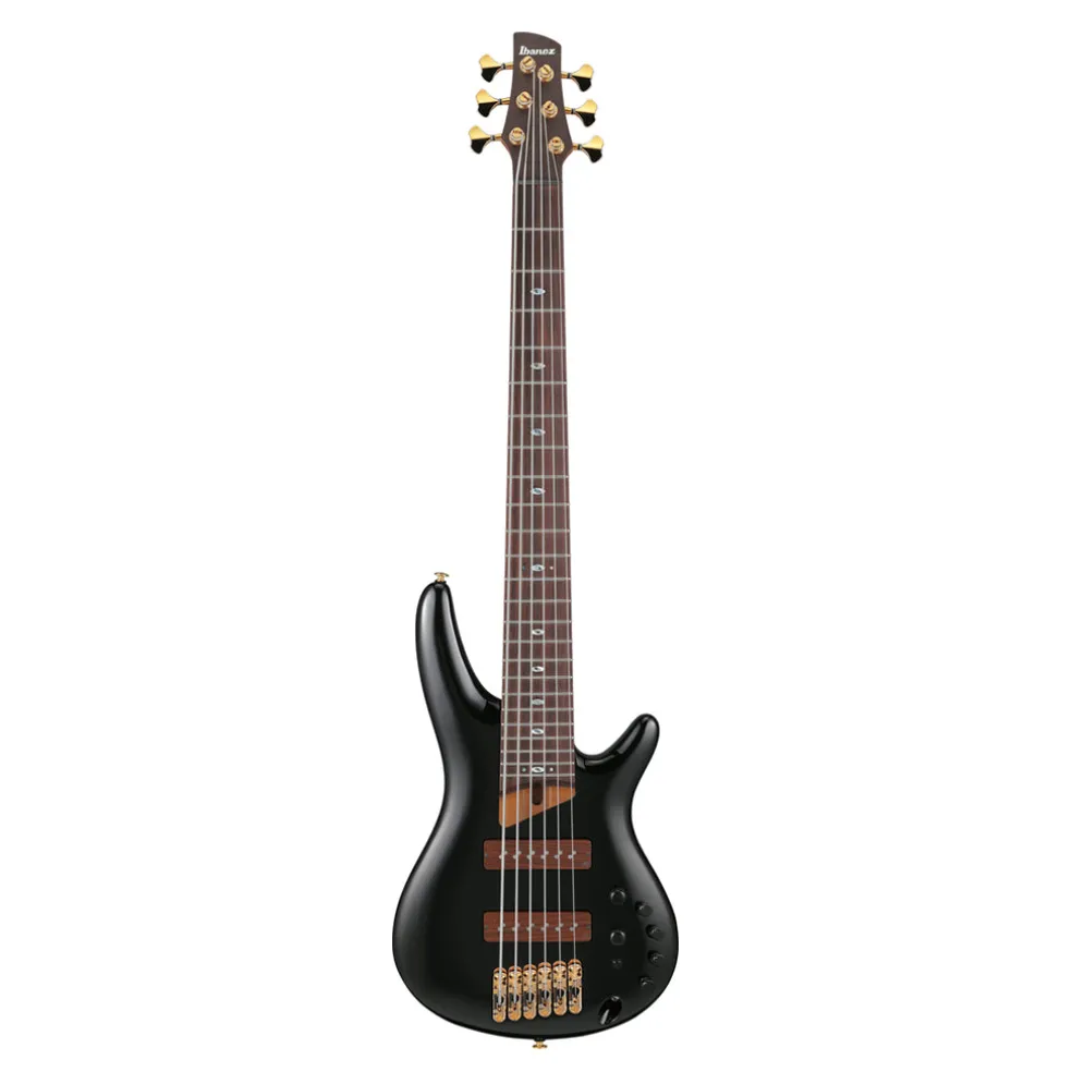 Ibanez SR3506 Prestige 6-String Bass Alder Body and Case - Black