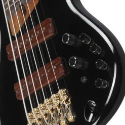 Ibanez SR3506 Prestige 6-String Bass Alder Body and Case - Black