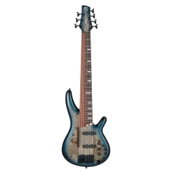 Ibanez SRAS7 Cosmic Blue Starburst 7 String 'Ashula' Electric Bass