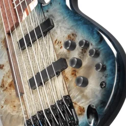 Ibanez SRAS7 Cosmic Blue Starburst 7 String 'Ashula' Electric Bass