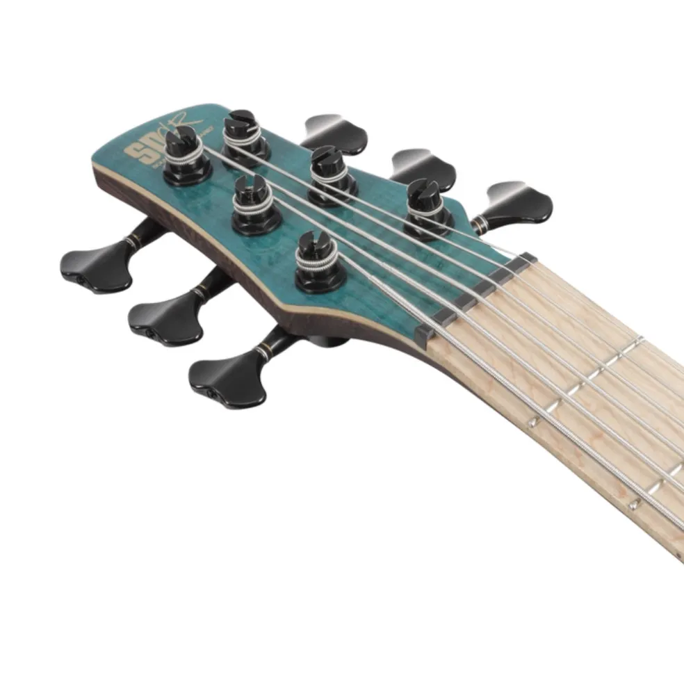 Ibanez SR1426BCGL 6 String Electric Bass Guitar Caribbean Green Low Gloss