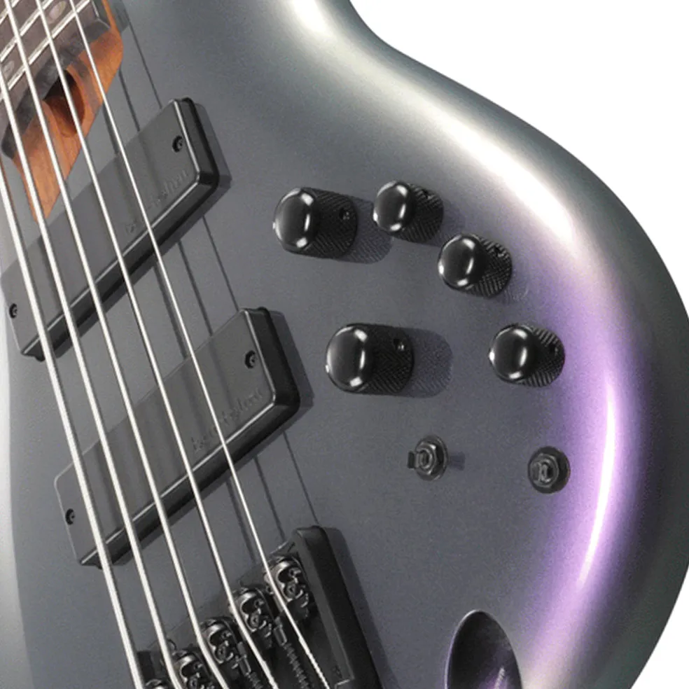 Ibanez SR505E Black Aurora Burst 5 String Electric Bass