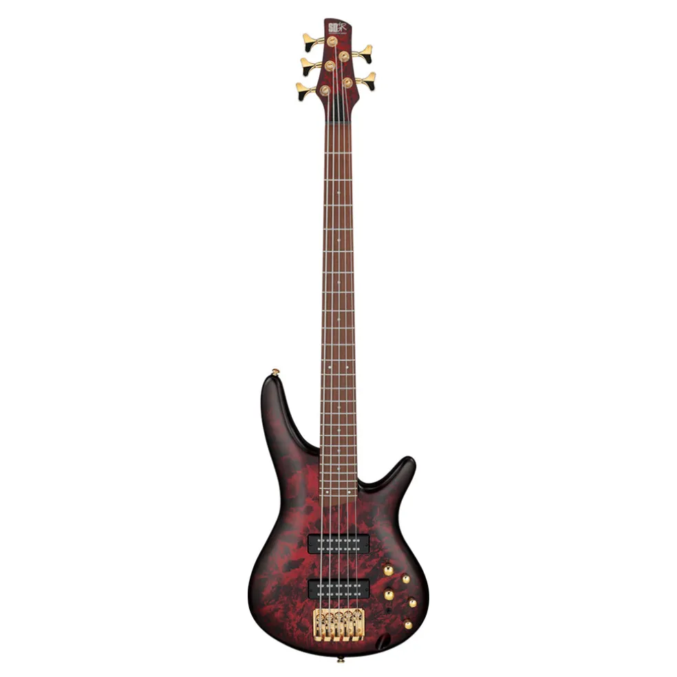 Ibanez SR305EDX Wine Red Frozen Matte 5 String Electric Bass