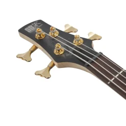 Ibanez SR300EDXBZM 4 String Electric Bass Guitar Black Ice Frozen Matte