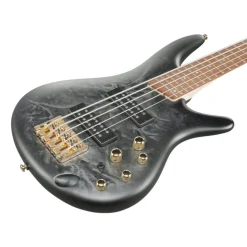 Ibanez SR305EDXBZM 5 String Electric Bass Guitar Black Ice Frozen Matte