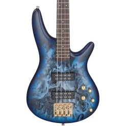 Ibanez SR300EDXCZM 4 String Electric Bass Guitar Cosmic Blue Frozen Matte