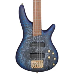 Ibanez SR305EDXCZM 5 String Electric Bass Guitar Cosmic Blue Frozen Matte