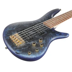 Ibanez SR305EDXCZM 5 String Electric Bass Guitar Cosmic Blue Frozen Matte