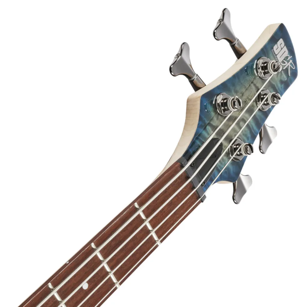 Ibanez SR400EQM Stained Cosmic Blue Starburst Electric Bass