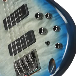 Ibanez SR400EQM Stained Cosmic Blue Starburst Electric Bass