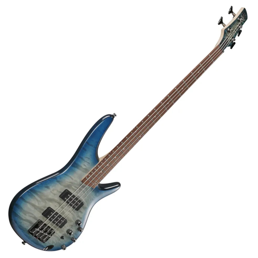 Ibanez SR400EQM Stained Cosmic Blue Starburst Electric Bass