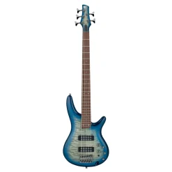 Ibanez SR405EQM Stained Cosmic Blue Starburst 5 String Electric Bass