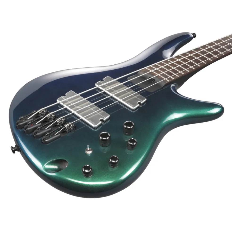 Ibanez SRMS720BCM 4 String Electric Bass Guitar Blue Chameleon