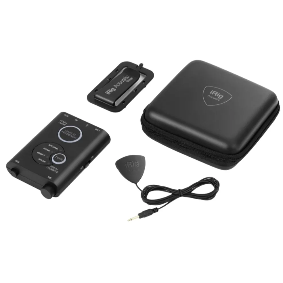 IK iRig Acoustic Stage - Advanced Digital Microphone System for Acoustic Guitar - 32-bit Preamp/DSP