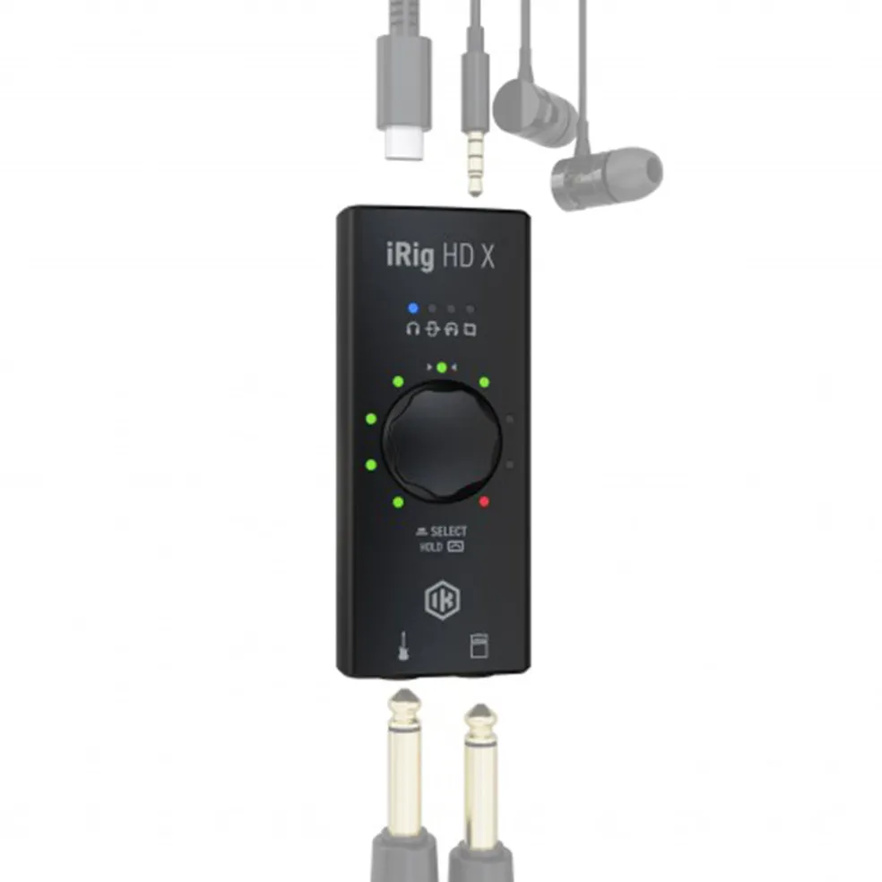 IK iRig HD X - Pro Quality Digital Guitar Interface