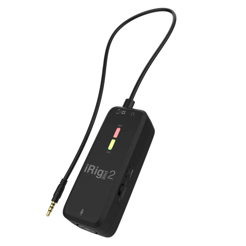 IK iRig Pre 2 - Studio Quality XLR Microphone Interface
