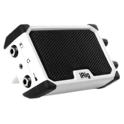 iRig Nano Amp, White - Portable Micro Amp with integrated iOS Audio Interface