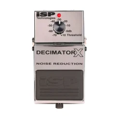 ISP Decimator X Noise Reduction Guitar Pedal