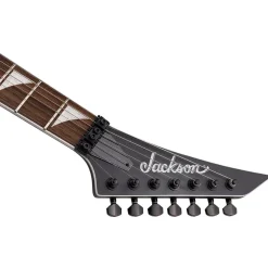 Jackson - X Series Rhoads RRX24-MG7, Laurel Fingerboard, Satin Black with Primer Gray Bevels | Electric Guitars | 2916787568