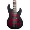 Jackson - JS Series Concert Bass JS3VQ, Amaranth Fingerboard - Transparent Red Burst | Bass Guitars | 2919021502