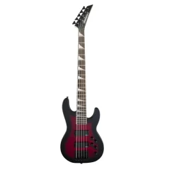 Jackson - JS Series Concert Bass JS3VQ, Amaranth Fingerboard - Transparent Red Burst | Bass Guitars | 2919021502