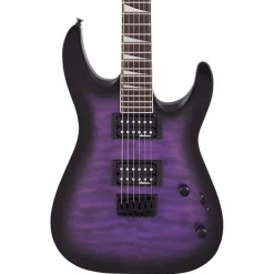 Jackson - JS Series Dinky Arch Top JS32Q DKA HT, Amaranth Fingerboard, Transparent Purple Burst | Electric Guitars | 2918809592