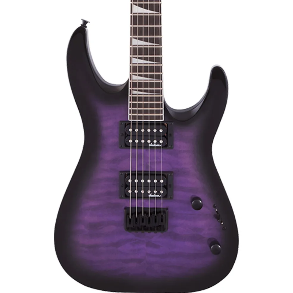 Jackson - JS Series Dinky Arch Top JS32Q DKA HT, Amaranth Fingerboard, Transparent Purple Burst | Electric Guitars | 2918809592