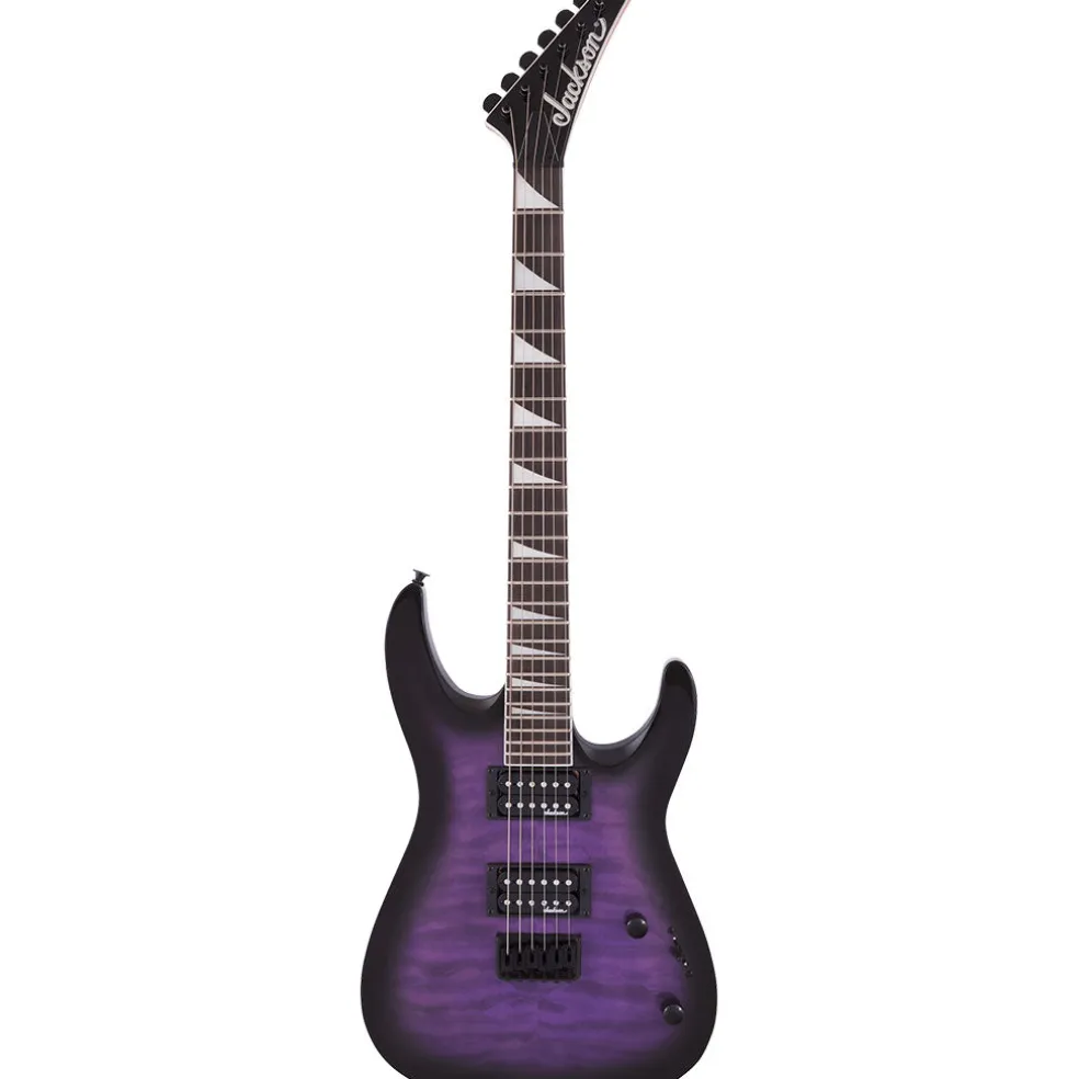 Jackson - JS Series Dinky Arch Top JS32Q DKA HT, Amaranth Fingerboard, Transparent Purple Burst | Electric Guitars | 2918809592