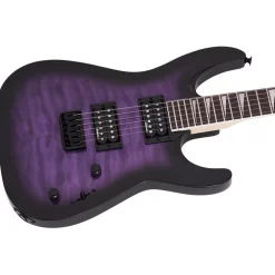 Jackson - JS Series Dinky Arch Top JS32Q DKA HT, Amaranth Fingerboard, Transparent Purple Burst | Electric Guitars | 2918809592