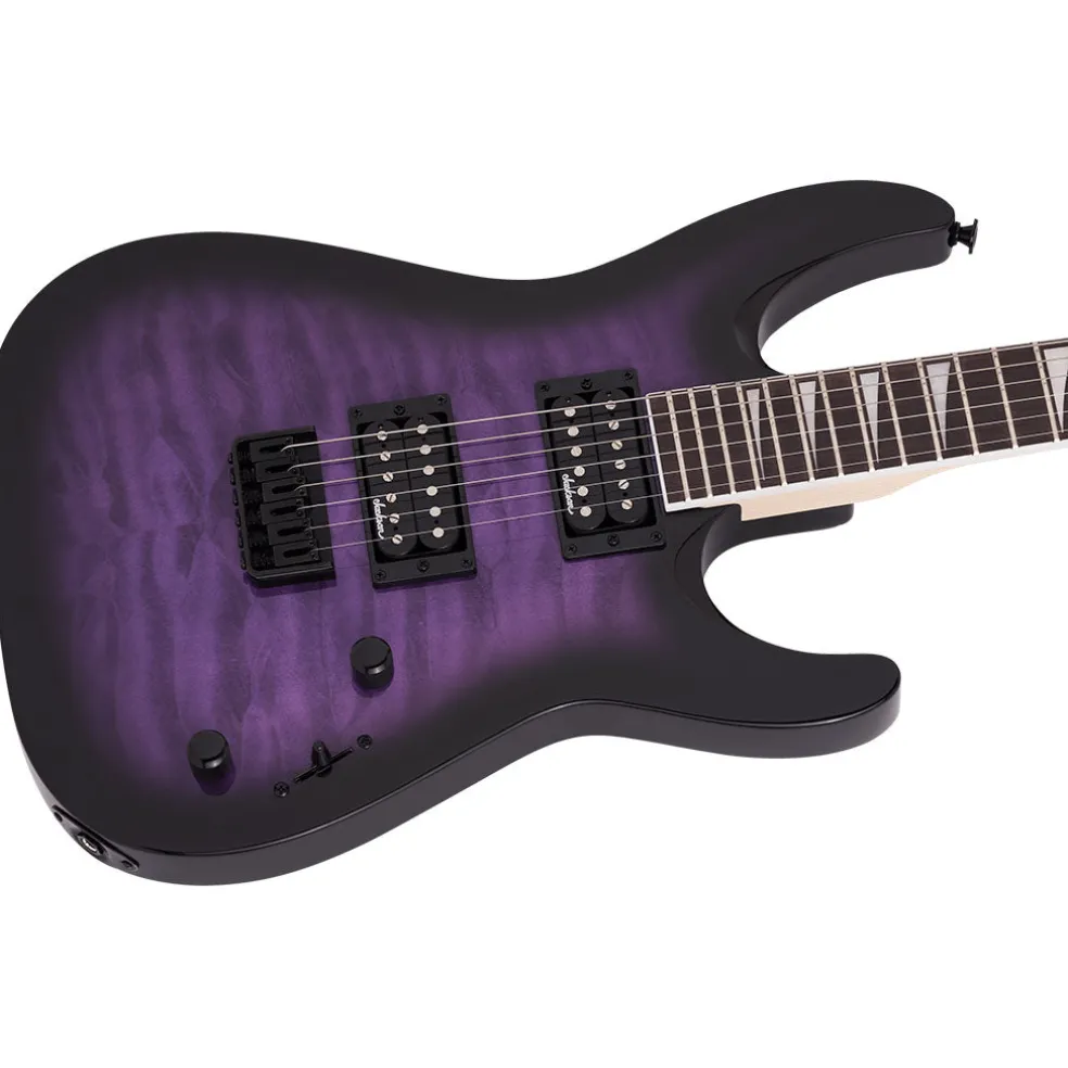 Jackson - JS Series Dinky Arch Top JS32Q DKA HT, Amaranth Fingerboard, Transparent Purple Burst | Electric Guitars | 2918809592