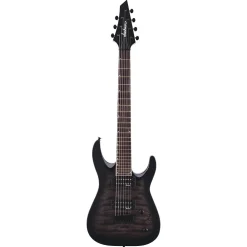 Jackson - JS Series Dinky Arch Top JS22Q-7 DKA HT, Amaranth Fingerboard, Transparent Black Burst | Electric Guitars | 2918804585