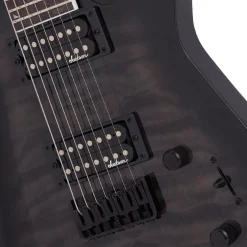 Jackson - JS Series Dinky Arch Top JS22Q-7 DKA HT, Amaranth Fingerboard, Transparent Black Burst | Electric Guitars | 2918804585